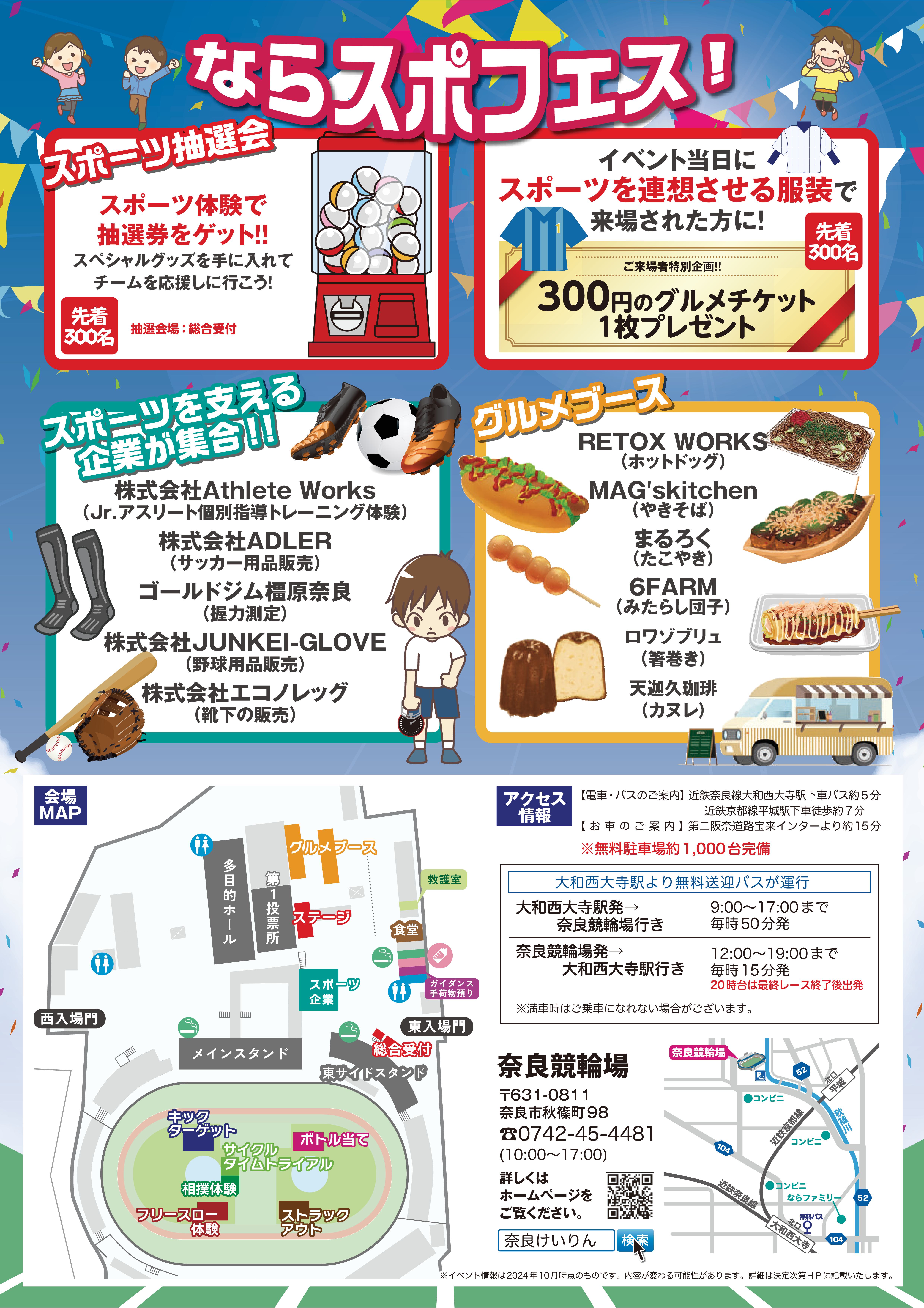 スポフェスちらし裏