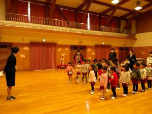 3学期の終業式で話を聞きました