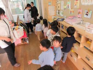3歳児クラスへ移動