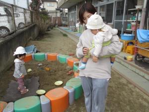 新入園児の様子