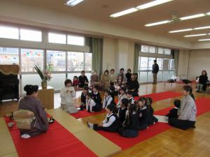 園長先生のお手本です