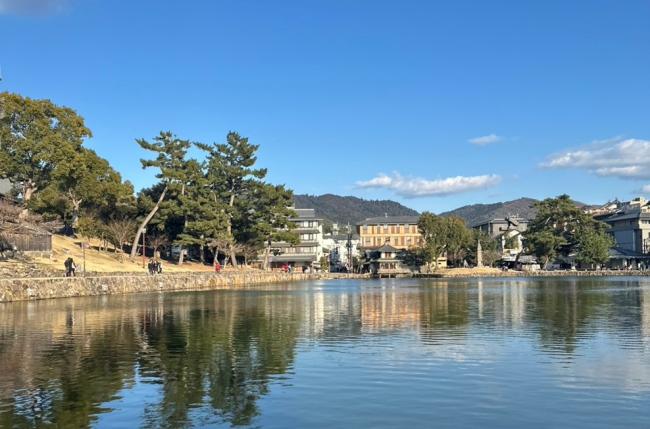 猿沢池の風景