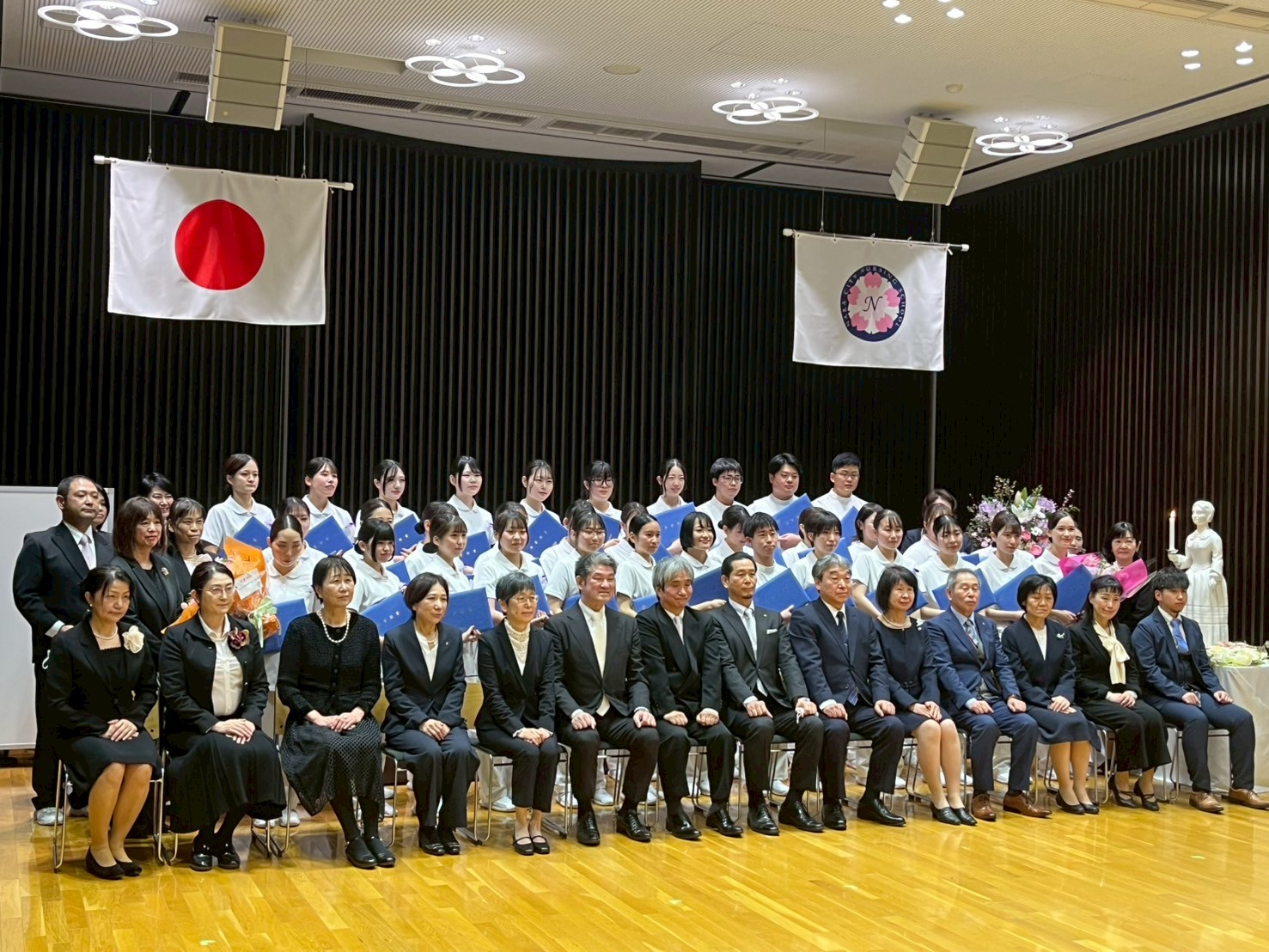 奈良市立看護専門学校卒業式