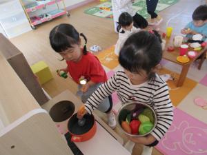 ままごと遊び
