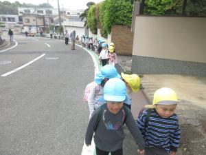 れんげの田んぼに向けて出発
