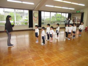 佐保幼　こいのぼり集会