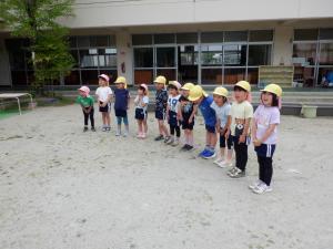 佐保幼　5月あいのそのこども園交流