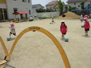 ドリブルからのシュート