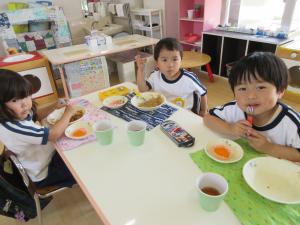 給食の様子