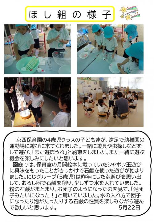 ほし組の様子