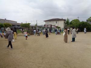 4歳児園庭