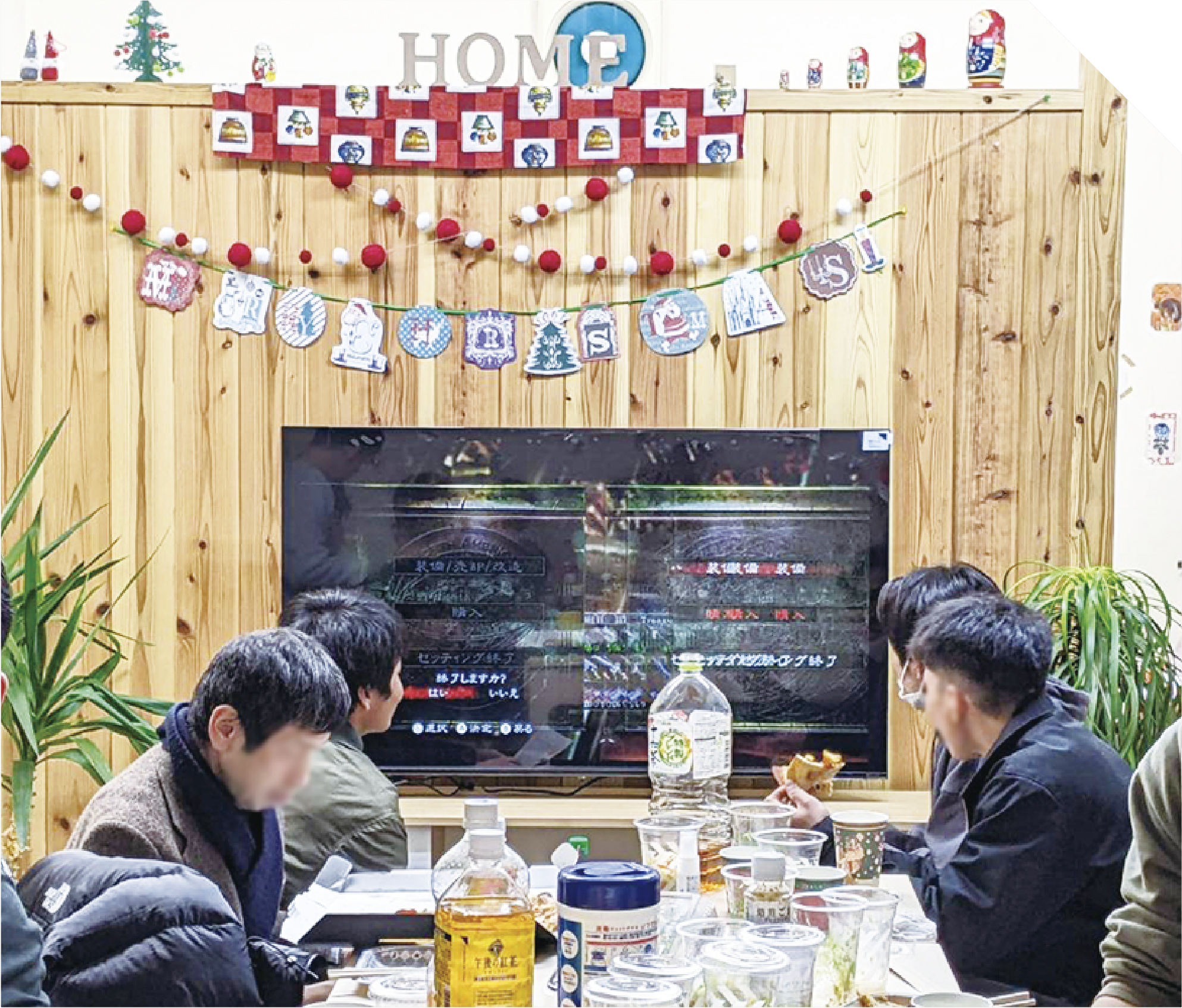 クリスマス会の様子