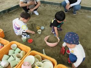 ひよこ組お砂場遊び