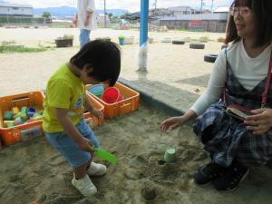 りす組　お砂場