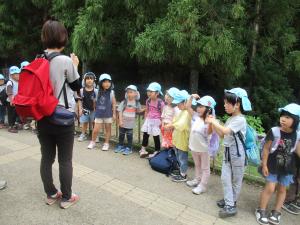 先生のお話を聞いて入る準備です