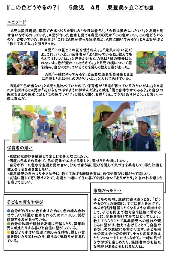 でぃあシート４月　４