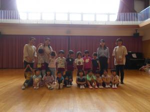 5歳児リトミック集合写真