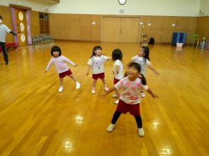 3歳児　ゆ～らんゆ～らん