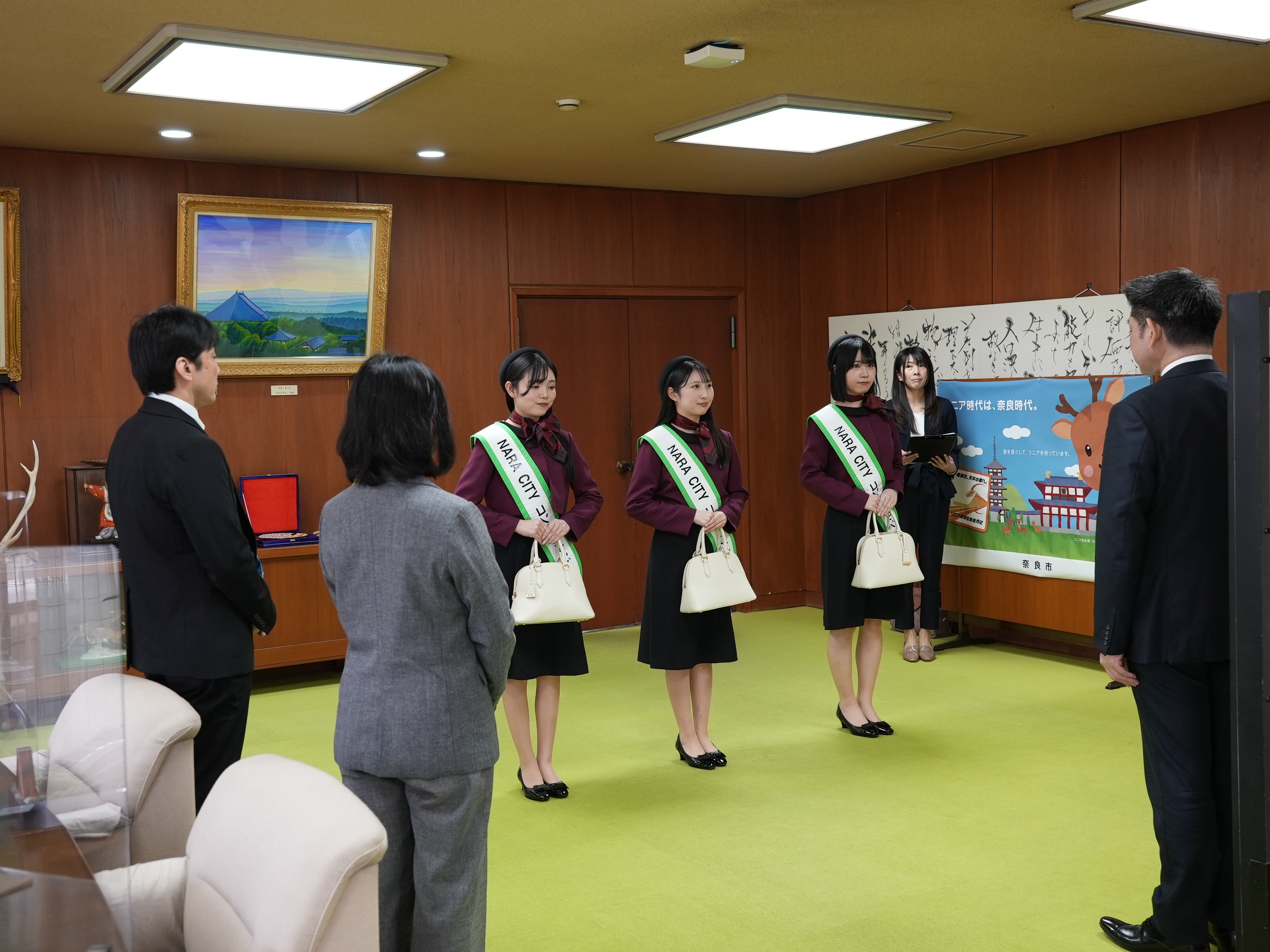 NARA CITY コンシェルジュ表敬訪問