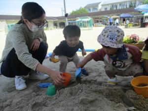 砂場あそび