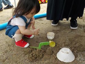 砂場あそび