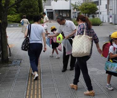 大阪市での職員による啓発活動についての画像1