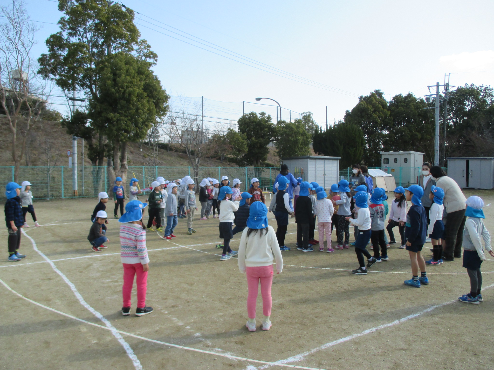 神功こども園の5歳児と交流会をしましたの画像1