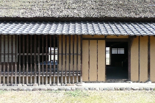 旧田中家住宅正面詳細