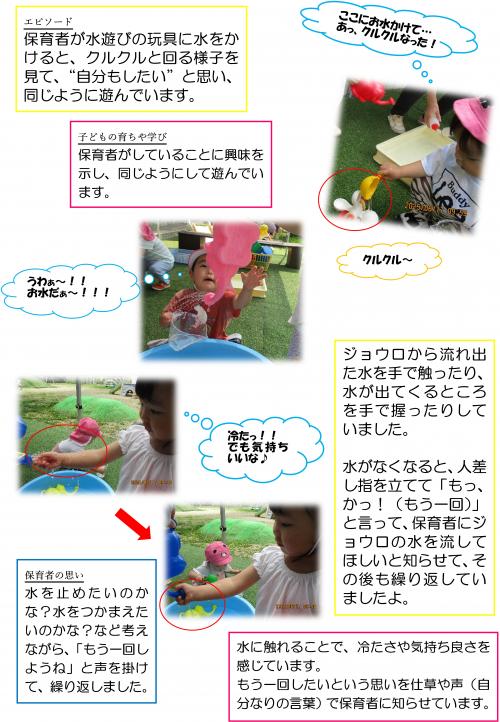 水遊び２