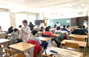 漢字検定の様子