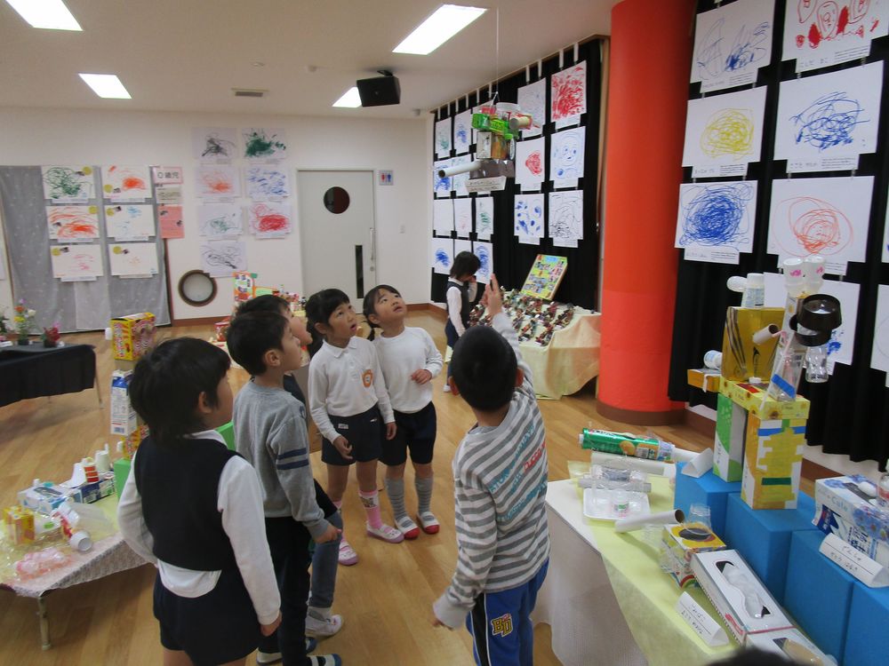 作品展が始まりました。＜全園児＞の画像1