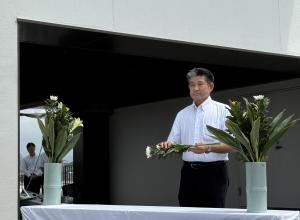 長崎平和の鐘撞鐘２