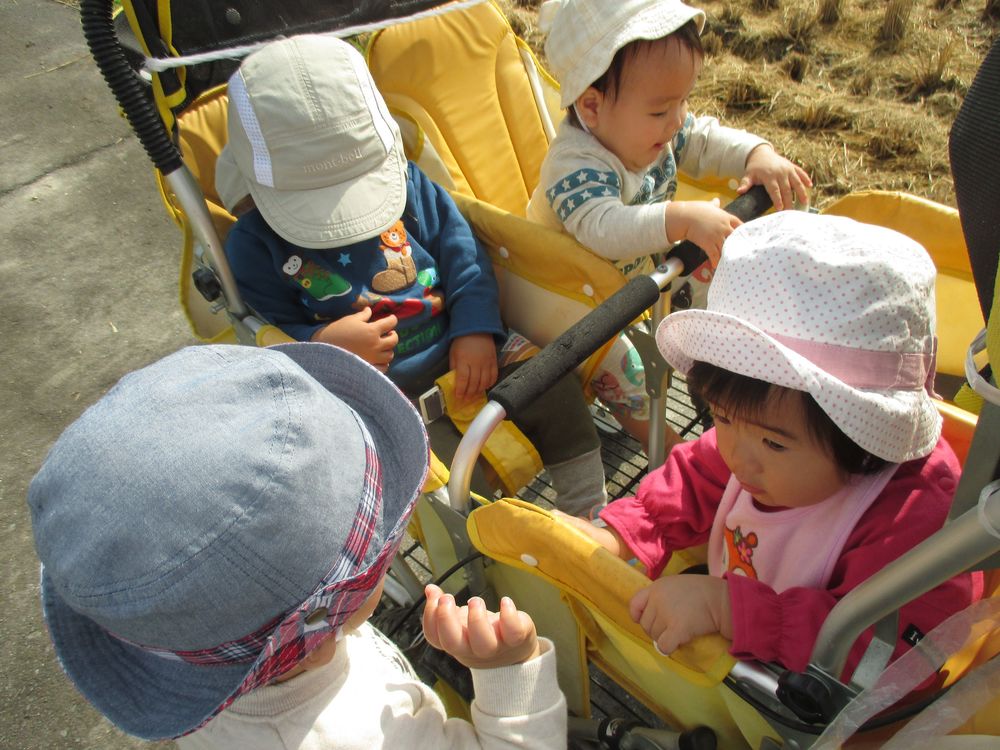 0歳児　こども園の近くの田んぼ道への画像2