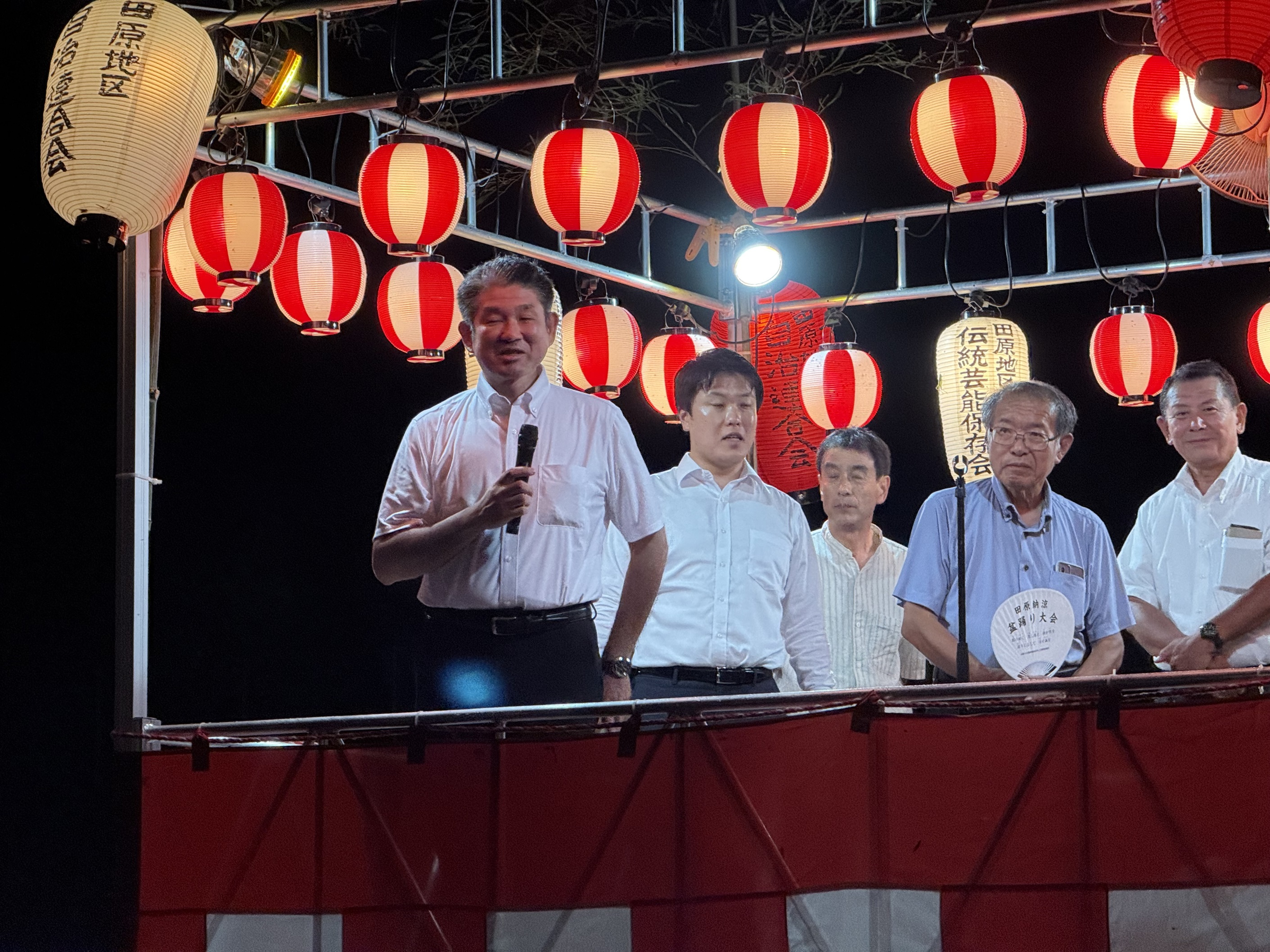 田原地区納涼盆踊り大会・花火大会