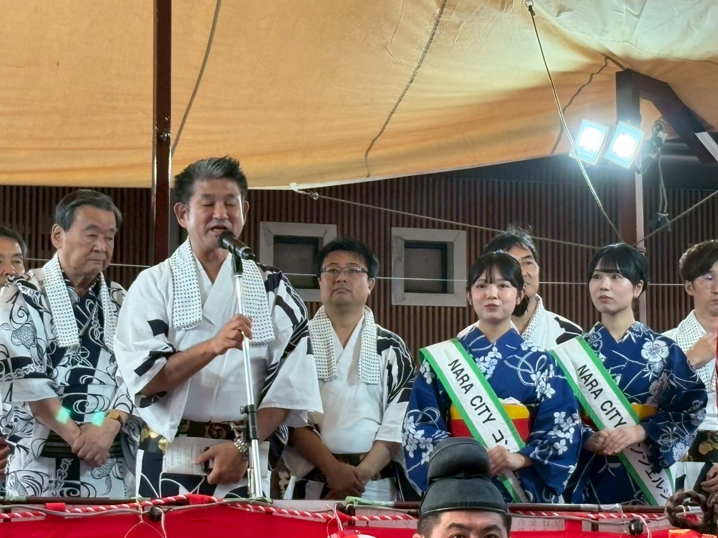 第61回 郡山うねめまつり「踊り流し」開会セレモニー
