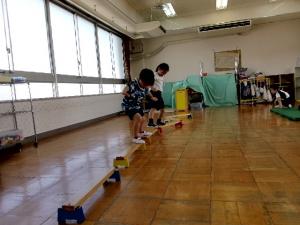 ジグザグ道だよ
