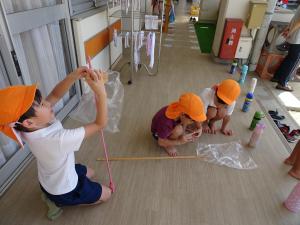 虫網づくり