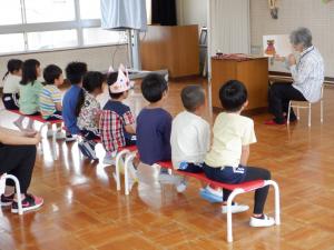 佐保幼　9月お話の会3