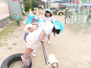 外遊び5歳9