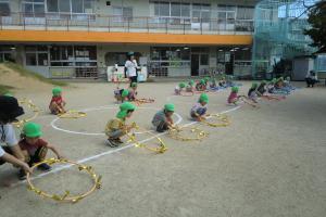 みんなで練習をがんばっています