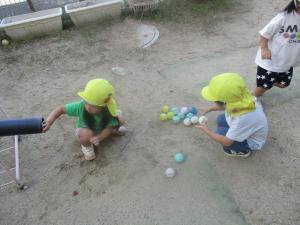 転がし遊び