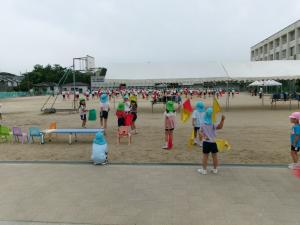 小学生のまねっこ　2