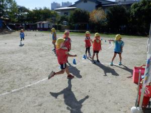 佐保幼　運動会前日