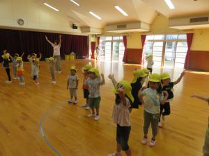 リズム室でもぷりんちゃん