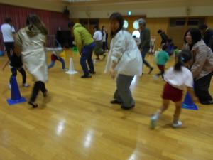 5歳児おうちの方と対決しました