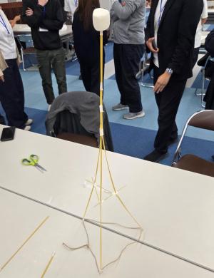 マシュマロチャレンジの様子3