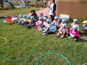 ５歳児が数えています