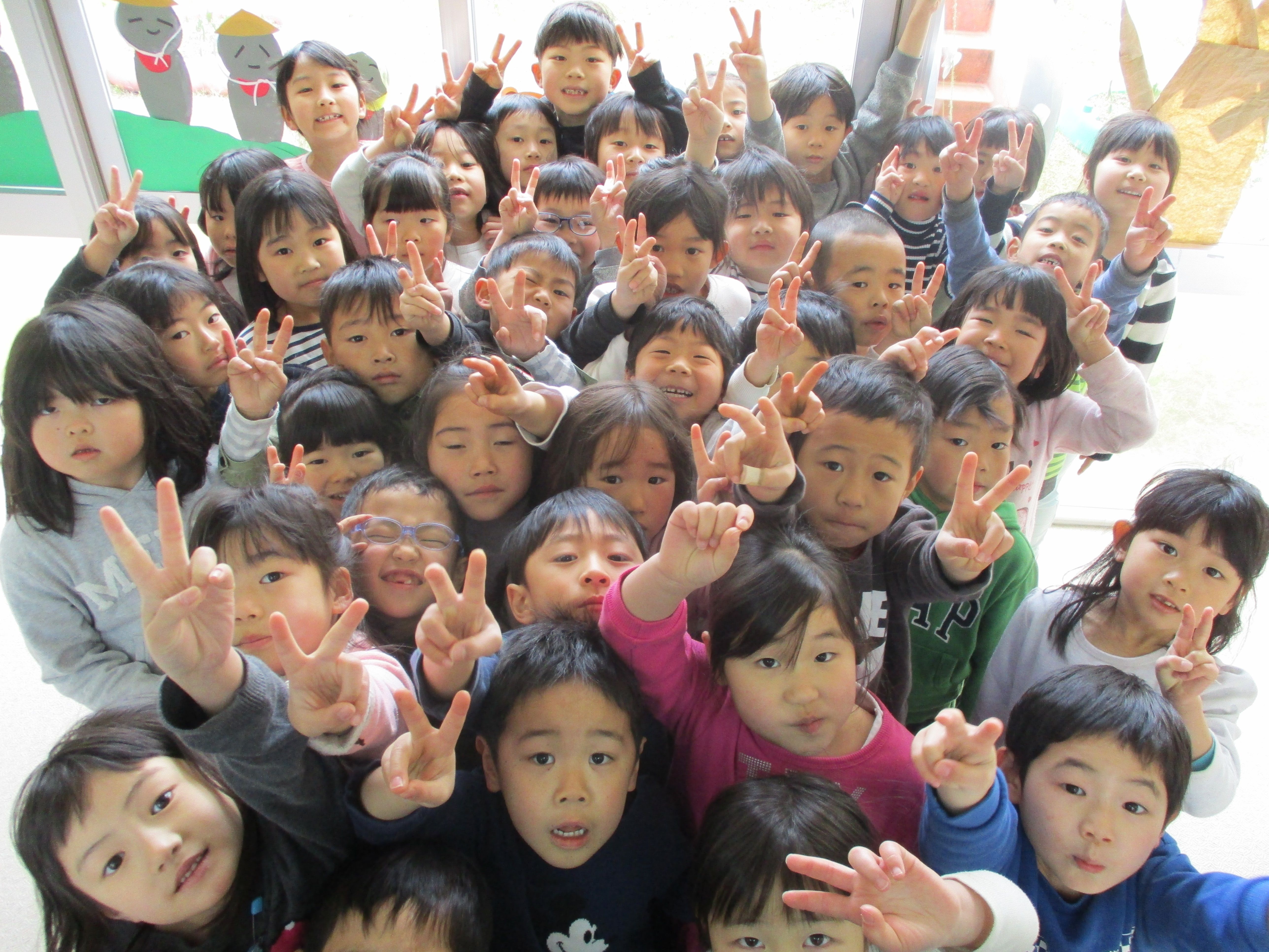 卒園間近の5歳児