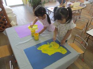 お月様を描きました