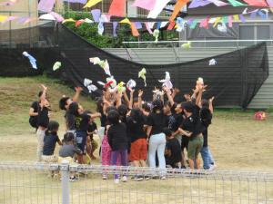 5歳児　ハンカチを使った表現